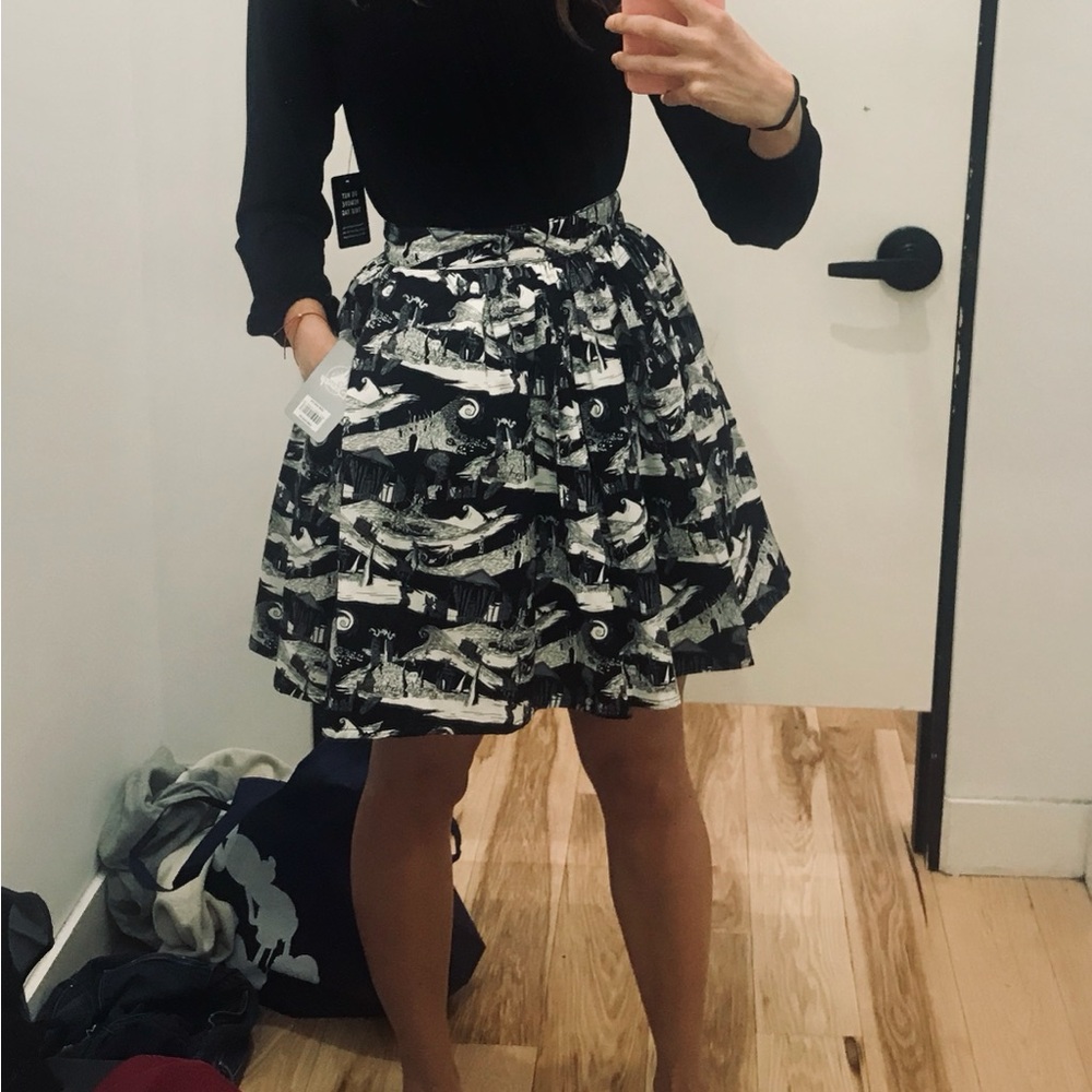 Nightmare before Christmas mini skirt.